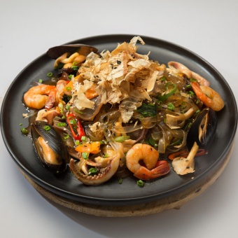 Seafood Yaki Glass Noodle