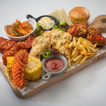 PLATTER 3 VỊ GÀ SỐT